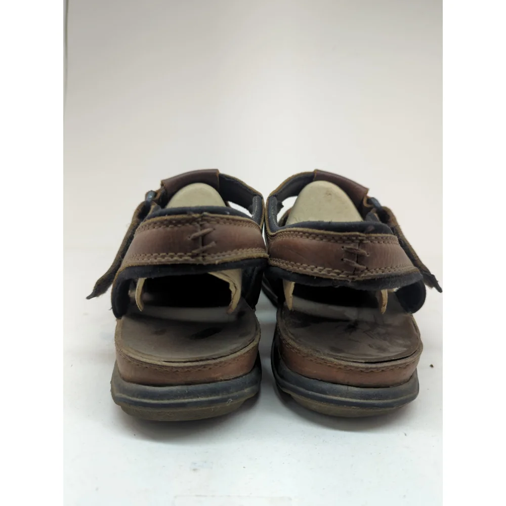 Men's Dockers Leather Fisherman Sandals Size 13M Brown